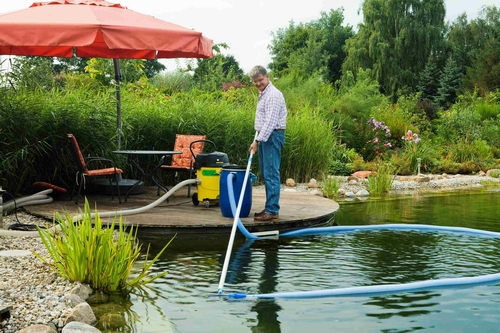 Teich-Schlammsauger, Ansaugleistung max. 20.000 l/h – 2