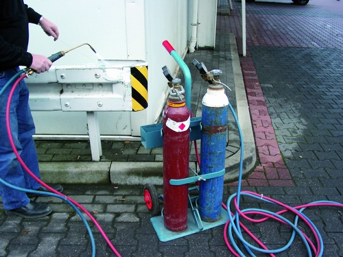 Schweißgerät, Autogen, fahrbar – 2