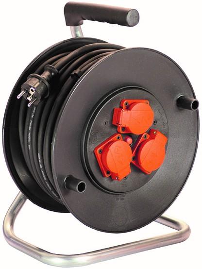Kabeltrommel, 230 V / 2,5 mm², 40 m