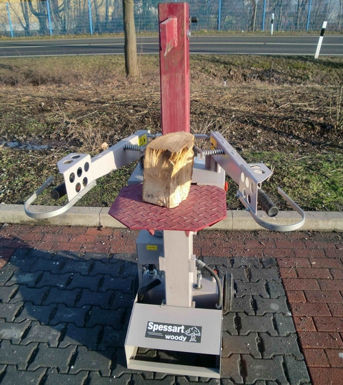 Holzspalter, 7 t Spaltkraft, 230 V, stehend – 2