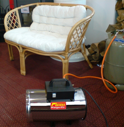 Heizgebläse, 12 kW, Propan – 2