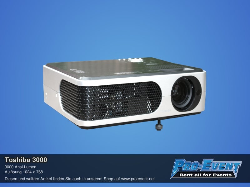 Toshiba 3000 Beamer – 2
