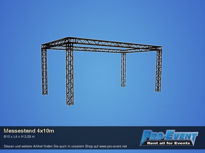 Messestand 4x10m – 2