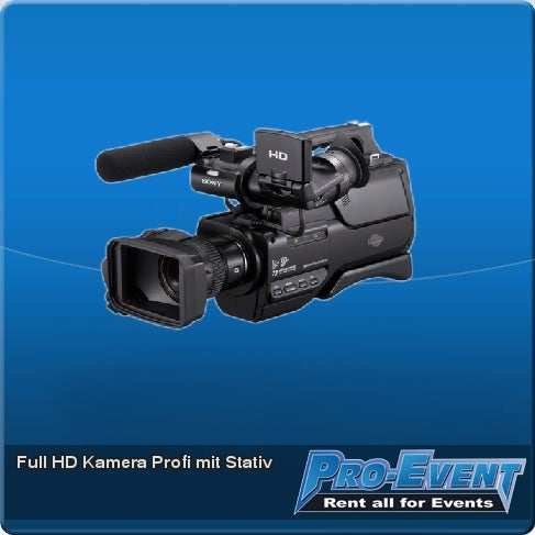 Full HD Kamera Profi mit Stativ