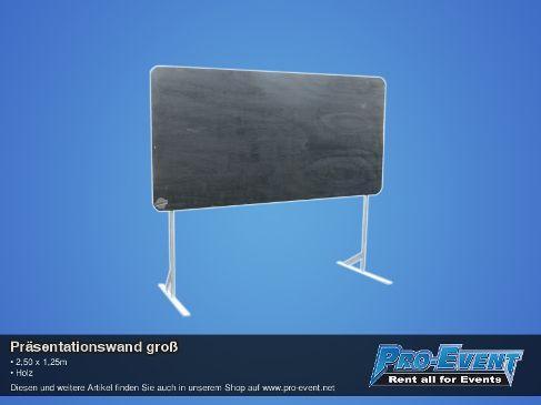 Präsentationswand gross – 2