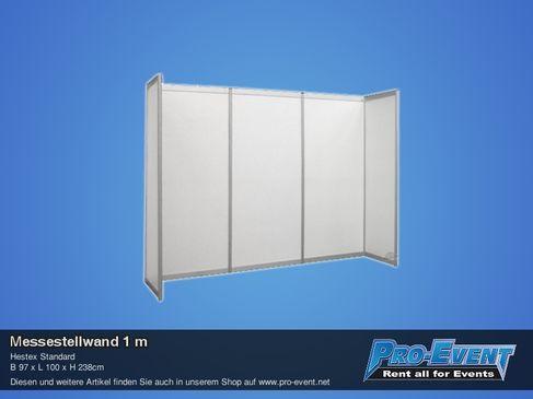 Messestellwand 1m – 2