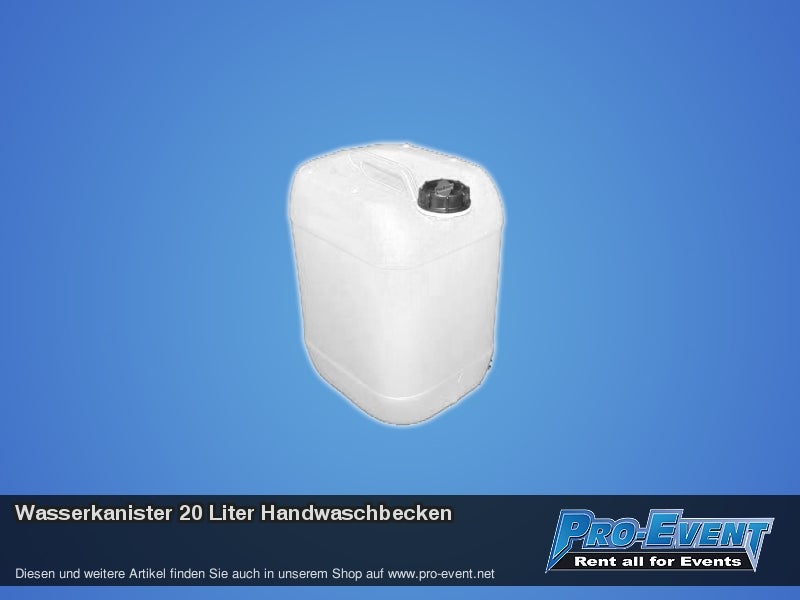 Wasserkanister 20 Liter Handwaschbecken – 2