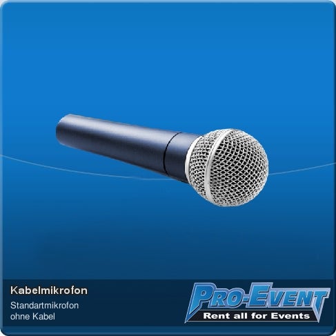 Kabelmikrofon Standard