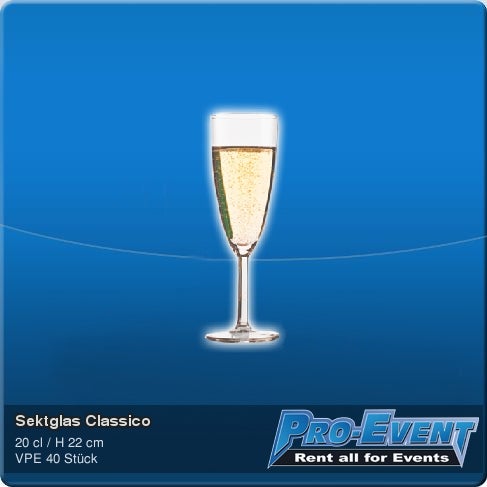 Sektglas Classico