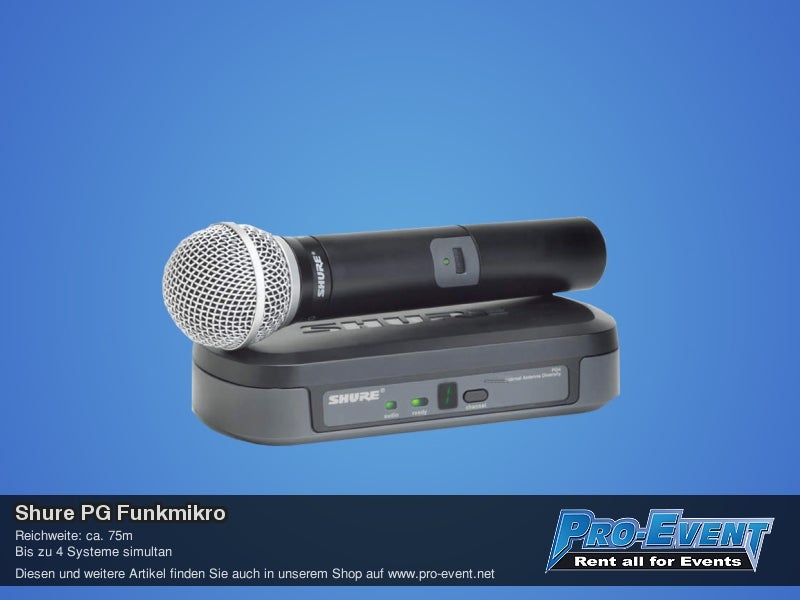 Shure PG Funkmikro – 2