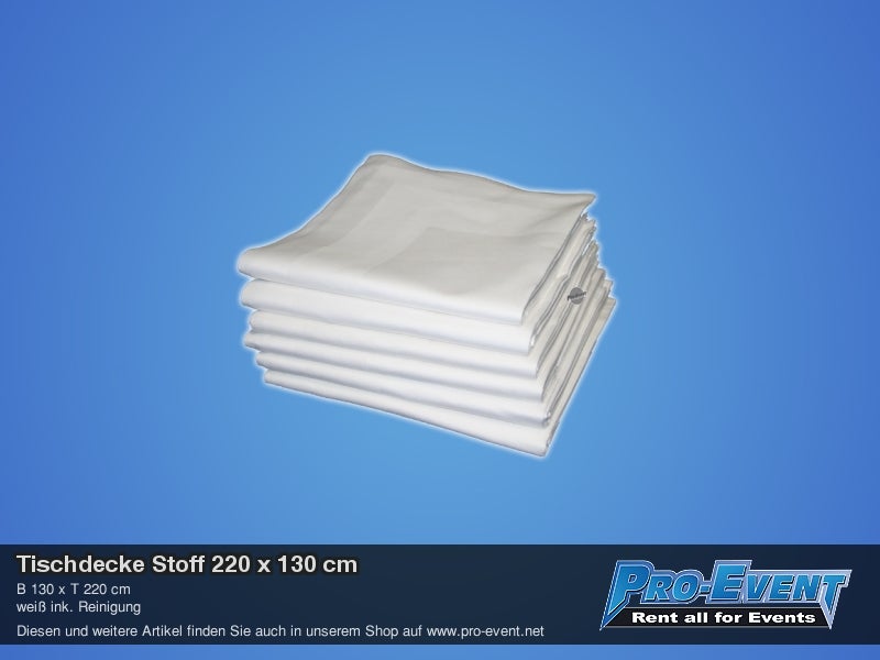 Tischdecke Stoff 220 x 130 cm – 2