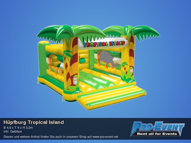 Hüpfburg Tropical Island – 2