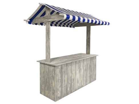 Buffet-Marktstand (mit Rot, Blau oder Gelben Dach) – 3