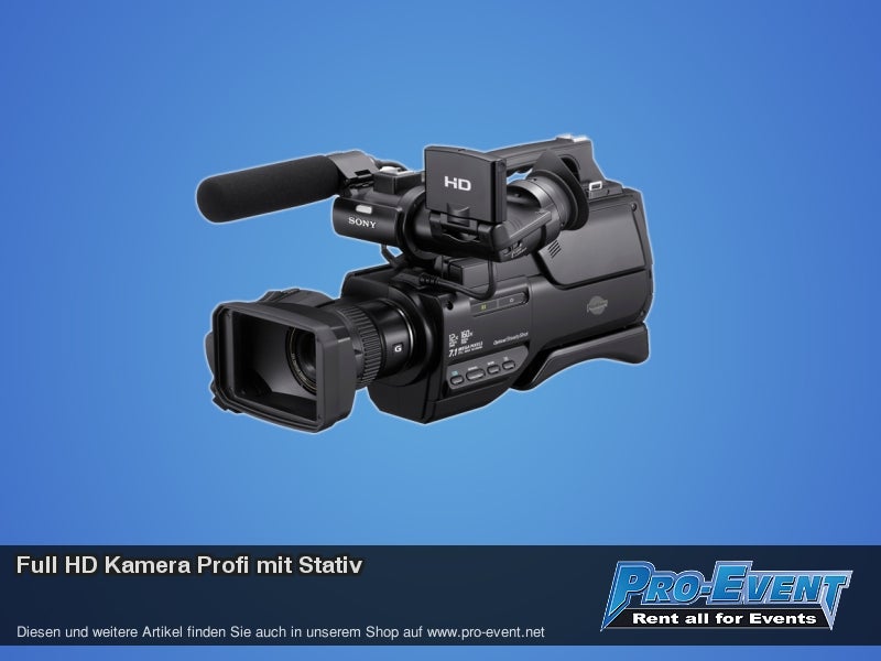 Full HD Kamera Profi mit Stativ – 2