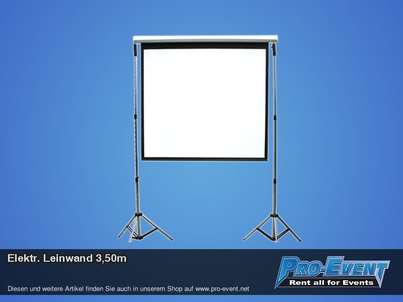Elektr. Leinwand 3,50m – 2