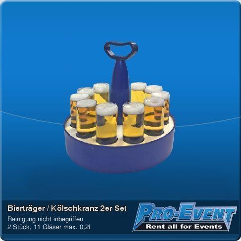 Bierträger / Kölschkranz 2er Set