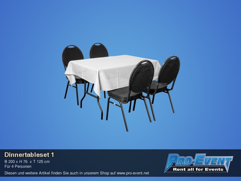 Dinnertableset 1 – 2