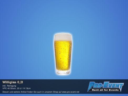 Willi Glas 0,2l – 2