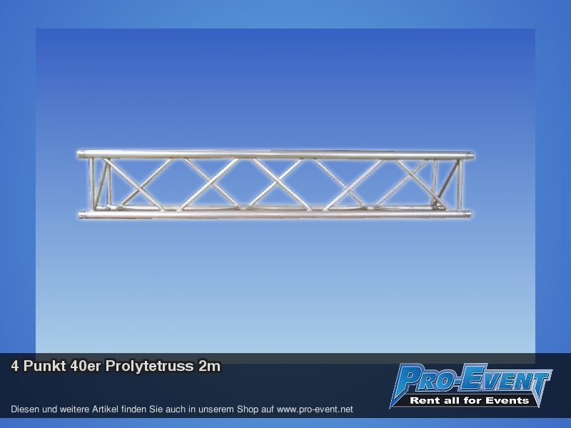 4 Punkt 40er Prolytetruss 2m – 2