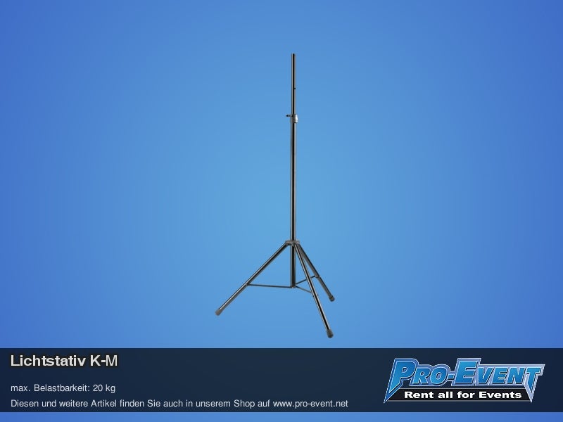 Lichtstativ K-M ohne Aufsatz – 2