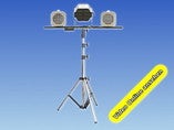 Showtec LED Lichtanlage mit Flower Effekt und 2x RGB Spots