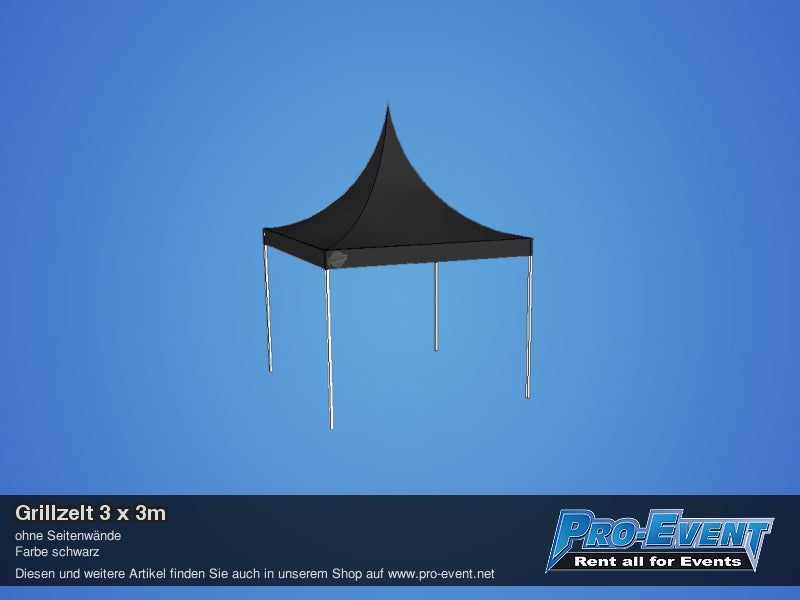 Grillzelt 3 x 3m – 2