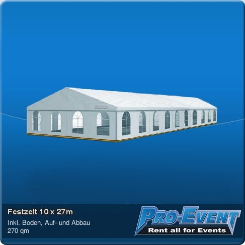 Festzelt 10 x 27m