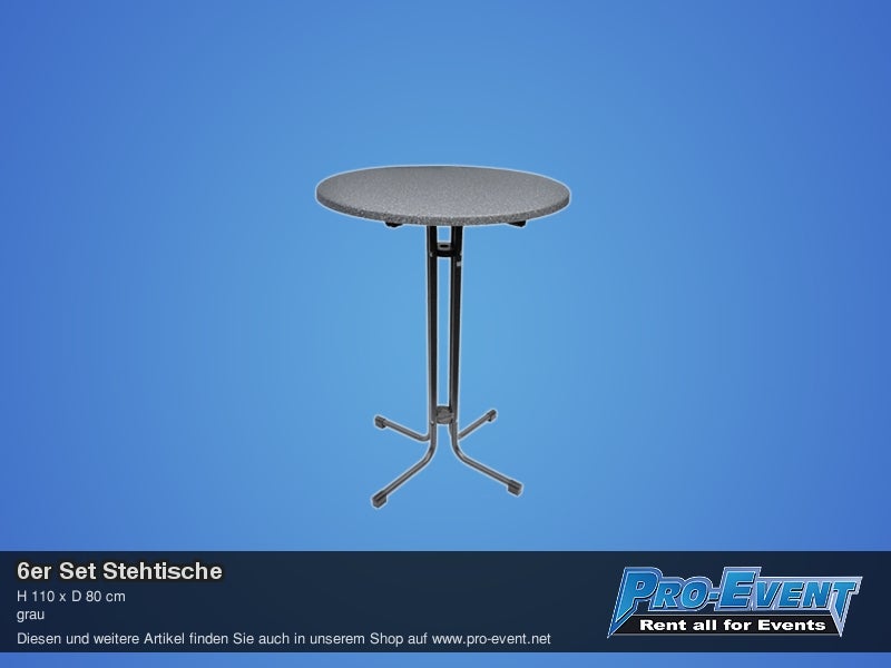 6er Set Stehtische – 2
