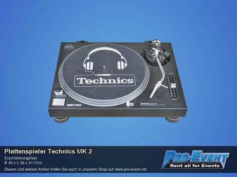 Plattenspieler Technics MK 2 – 2