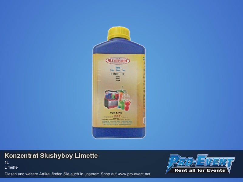 Konzentrat Slushyboy Limette – 2