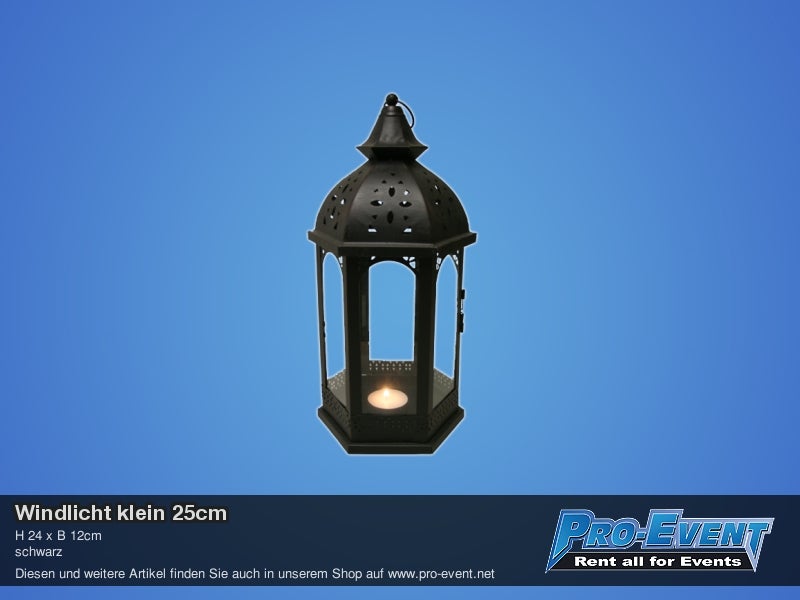 Windlicht klein 25cm – 2