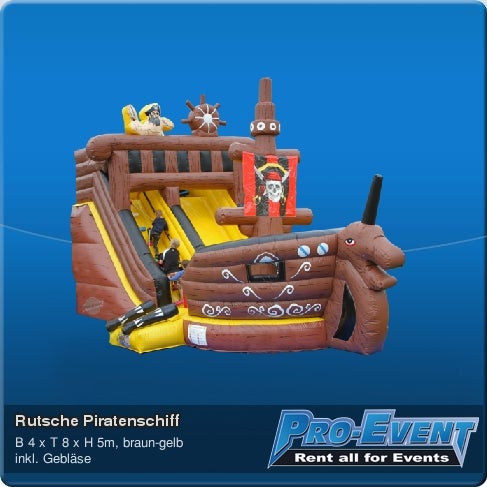 Rutsche Piratenschiff