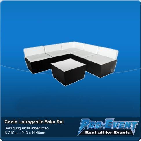 Conic Loungesitz Ecke Set
