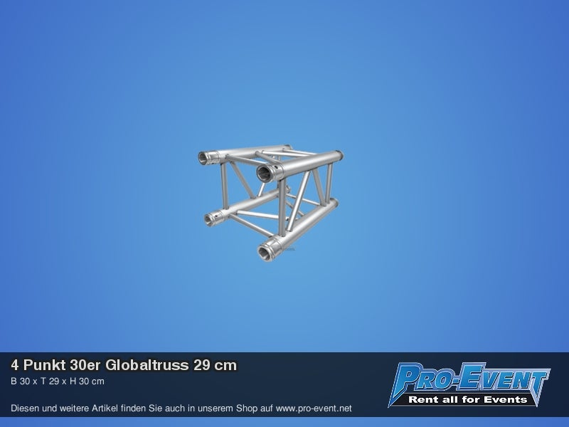 4 Punkt 30er Globaltruss 29 cm – 2