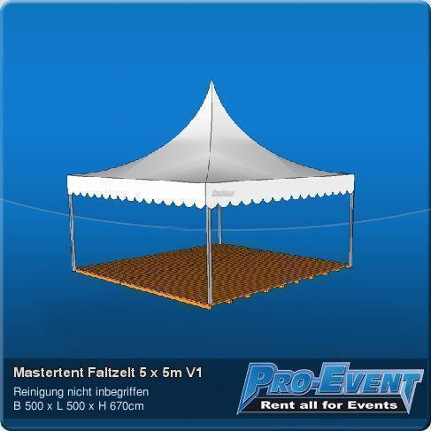 Mastertent Faltzelt 5 x 5 m V1 – 3