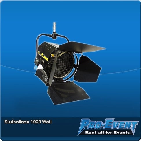 Stufenlinse 1000 Watt