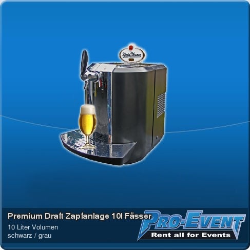 Premium Draft Zapfanlage 10l Fässer