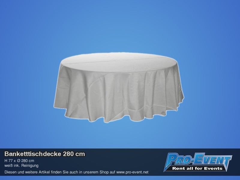 Banketttischdecke 280 cm – 2