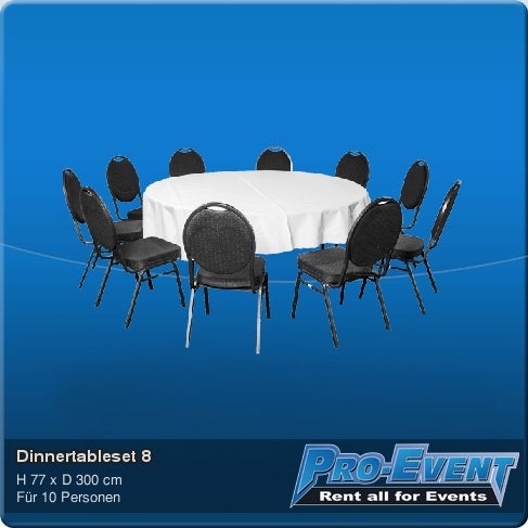 Dinnertableset 8