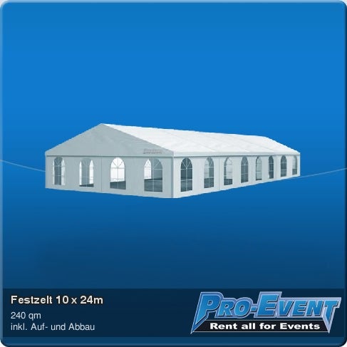 Festzelt 10 x 24m