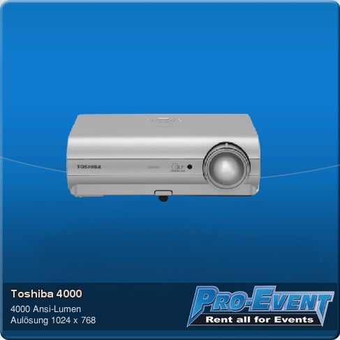 Toshiba 4000 Beamer