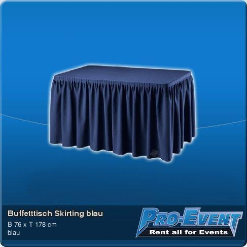 Buffettisch Skirting (versch. Farben) – 3