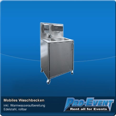 Mobiles Waschbecken