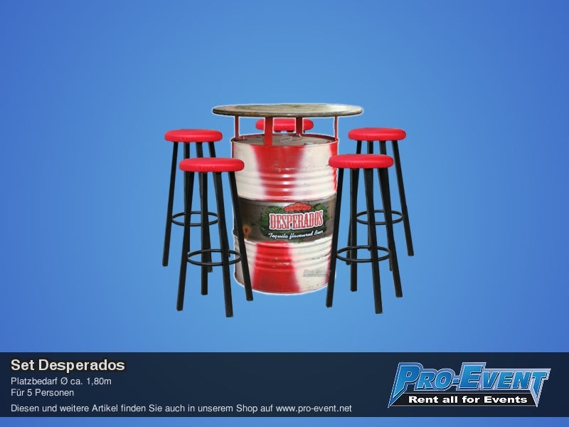 Desperados Stehtisch-Set – 2