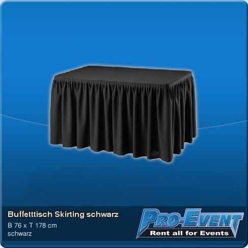 Buffettisch Skirting (versch. Farben) – 2
