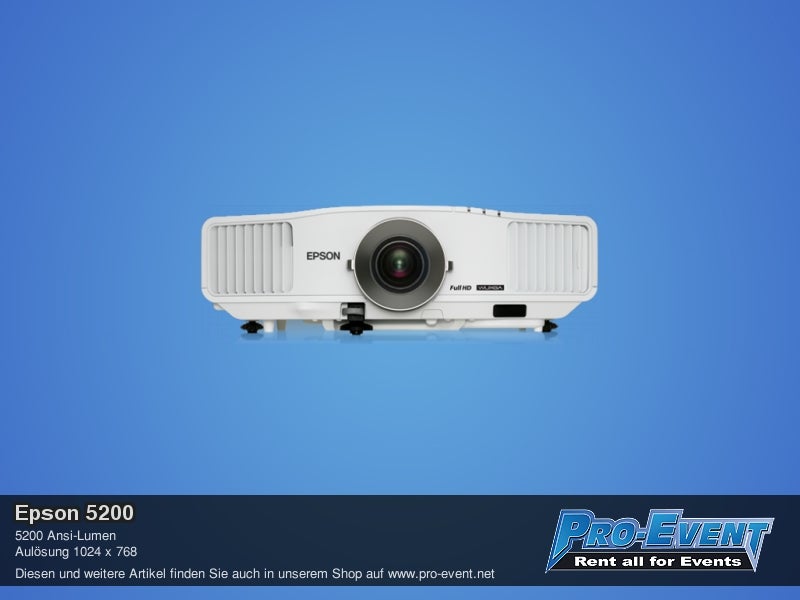 Epson 5200 Beamer – 2