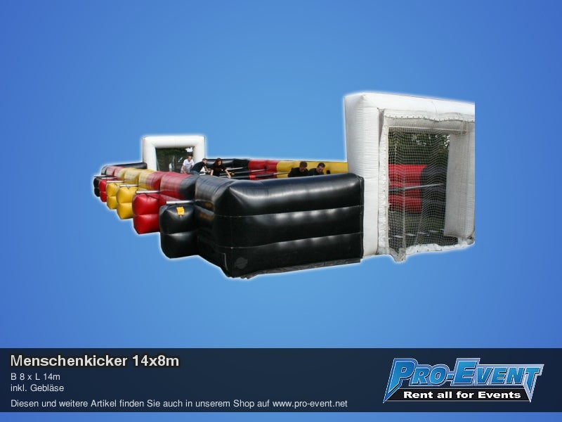 Menschenkicker 14x8m – 2