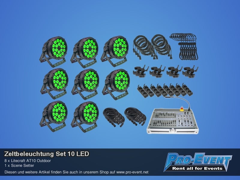 Zeltbeleuchtung Set 10 LED – 2