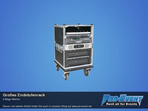 Großes Endstufenrack – 2