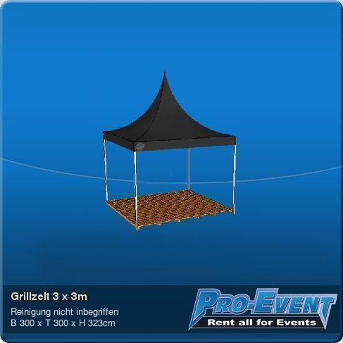 Grillzelt 3 x 3m – 3